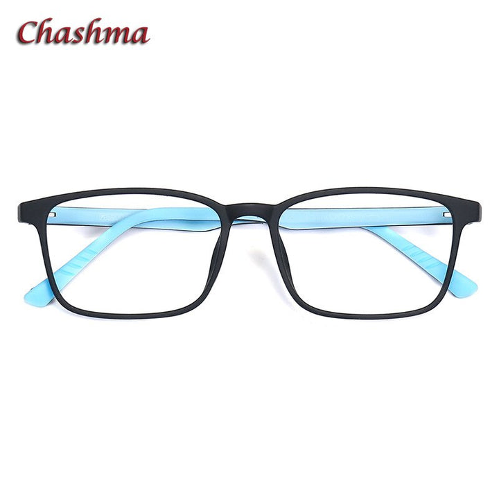 Chashma Ochki Unisex Full Rim Square Tr 90 Titanium Eyeglasses 6610 Full Rim Chashma Ochki   