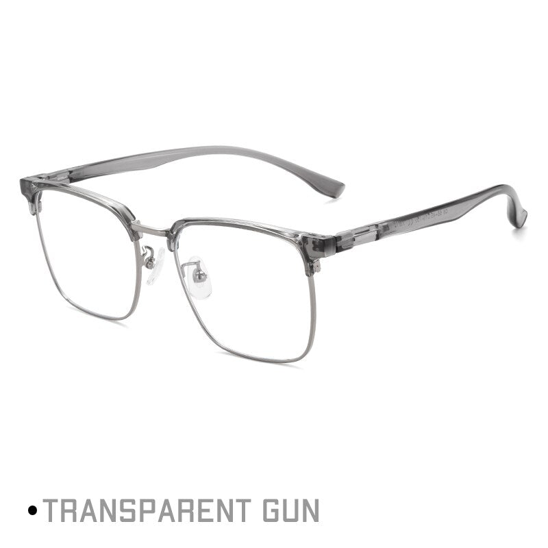 Gmei Unisex Full Rim Square Tr 90 Alloy Eyeglasses Tm16 Full Rim Gmei Optical C6  