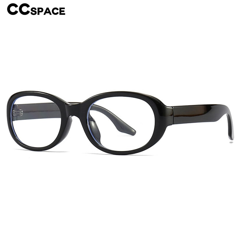 CCspace Women's Full Rim Oval  Tr 90 Eyeglasses Polarized Sunglasses 55869 Sunglasses CCspace   