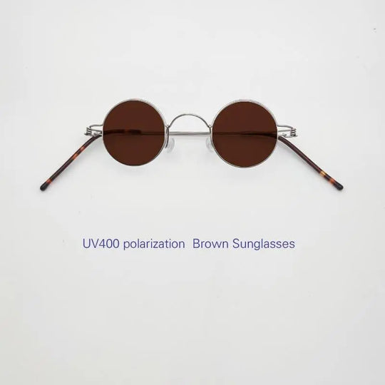 Yujo Unisex Round Y065 Prescription Eyeglasses | FuzWeb