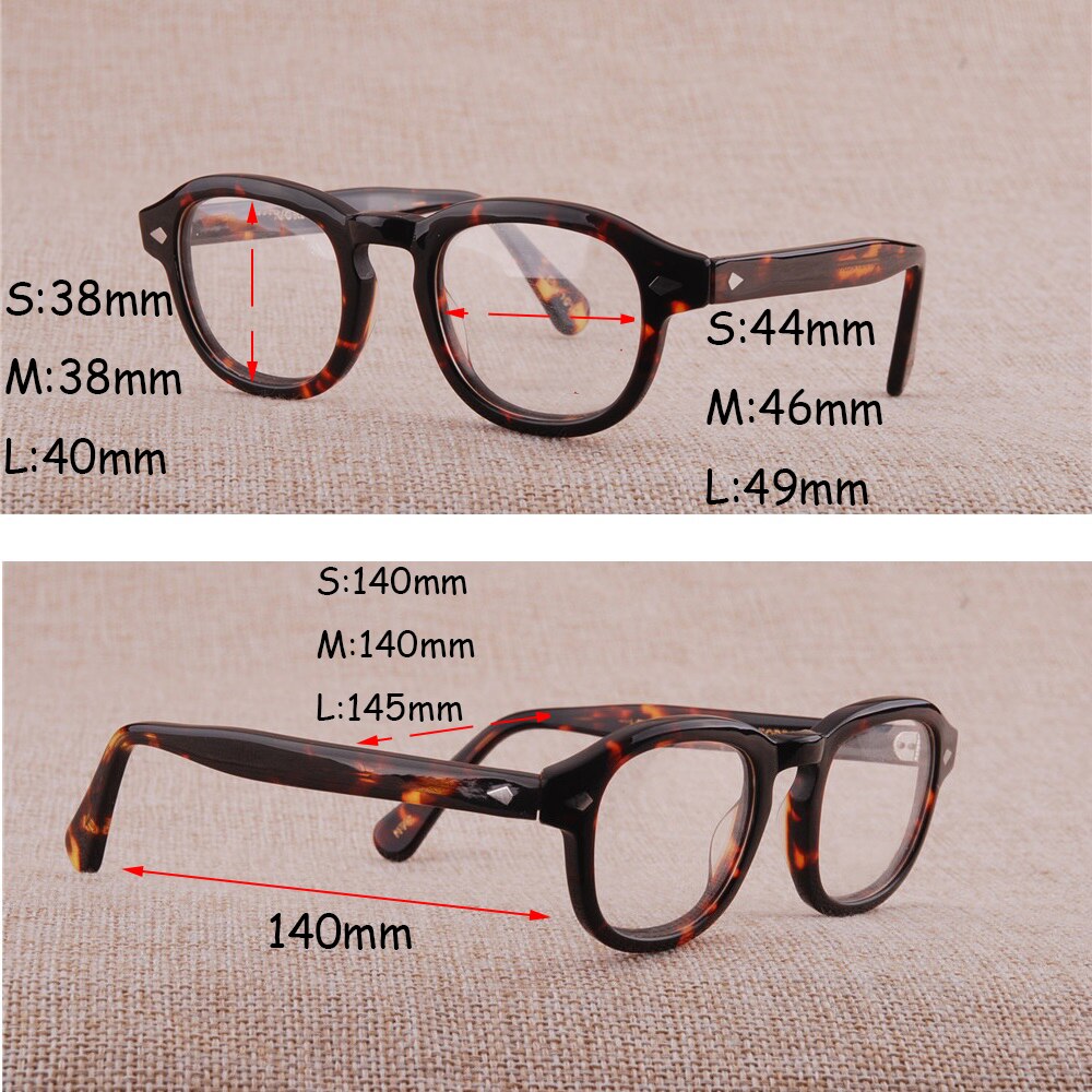 Cubojue Unisex Full Rim Square Acetate Myopic Reading Glasses Middle Reading Glasses Cubojue   