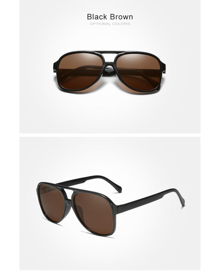 Oley Unisex Full Rim Round Acetate Titanium Frame Polarized Sunglasses Y7129 Sunglasses Oley   