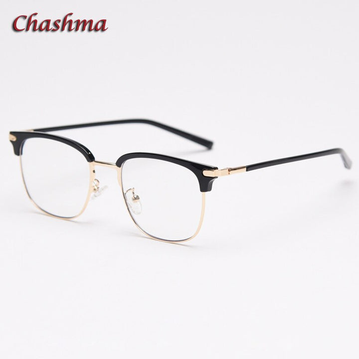 Chashma Ochki Unisex Full Rim Round Square Tr 90 Titanium Eyeglasses 2180 Full Rim Chashma Ochki   