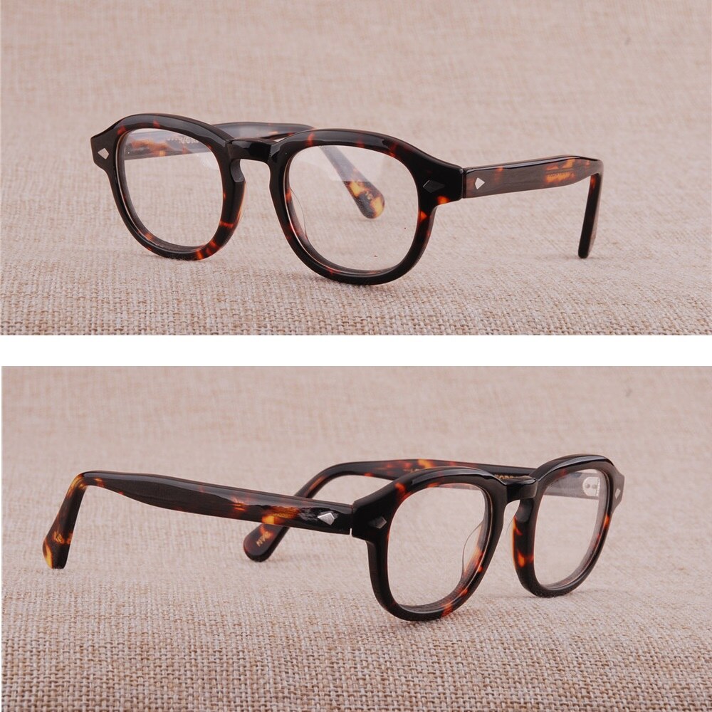 Cubojue Unisex Full Rim Square Acetate Myopic Reading Glasses Middle Reading Glasses Cubojue 0 anti blue light middle tortoise 