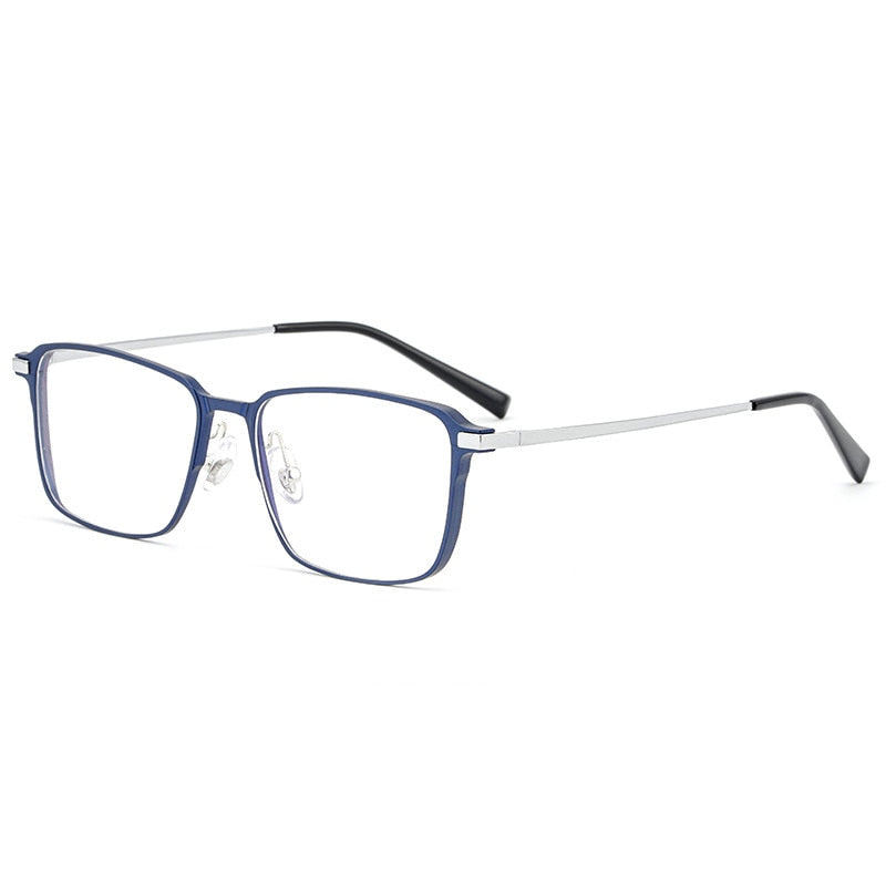 Hotochki Men's Full Rim Square Titanium Eyeglasses L5058 Full Rim Hotochki C4  