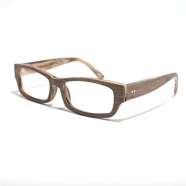 Cubojue Unisex Full Rim Small Rectangle Tr 90 Titanium Hyperopic Reading Glasses Reading Glasses Cubojue 0 M1 