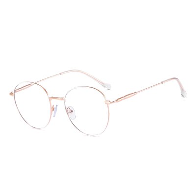 Ralferty Women's Full Rim Round Square Alloy Eyeglasses F95950 Full Rim Ralferty C1 White China 