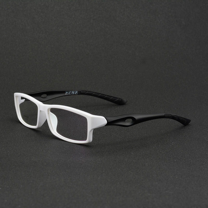 Cubojue Unisex Full Rim Square Tr 90 Titanium Photochoromic Myopic Reading Glasses Reading Glasses Cubojue   