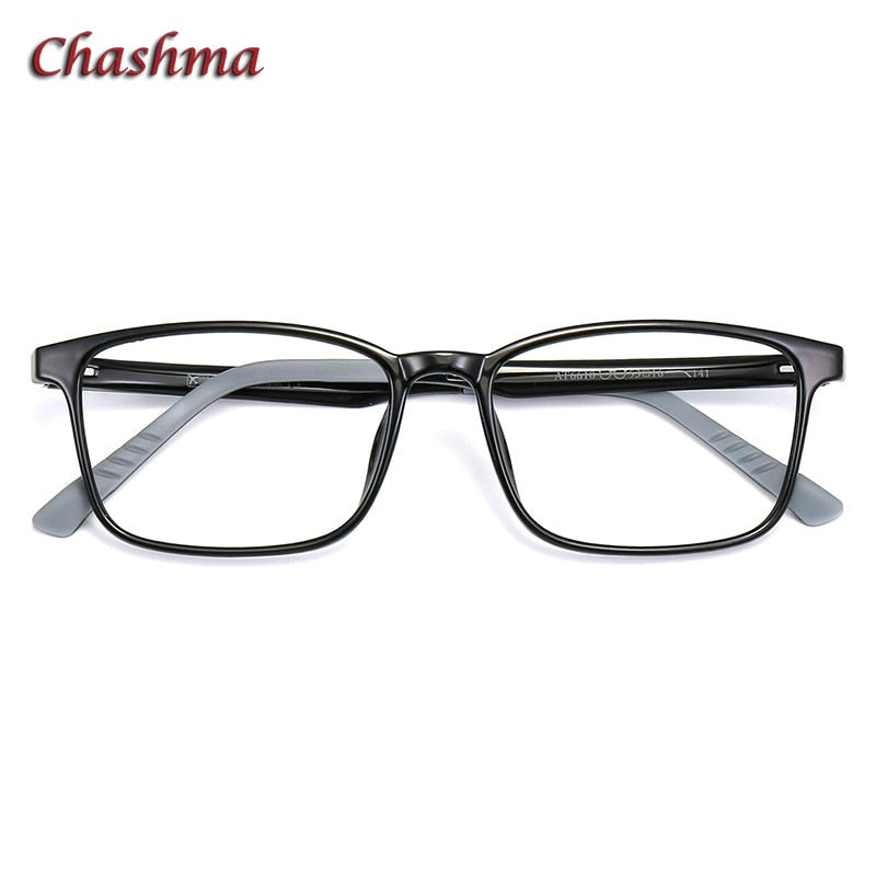 Chashma Ochki Unisex Full Rim Square Tr 90 Titanium Eyeglasses 6610 Full Rim Chashma Ochki   