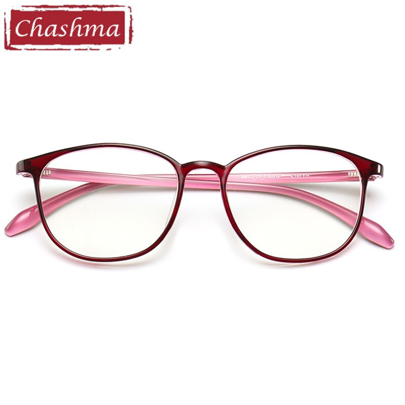 Chashma Unisex Full Rim Round TR 90 Titanium Frame Eyeglasses Full Rim Chashma   