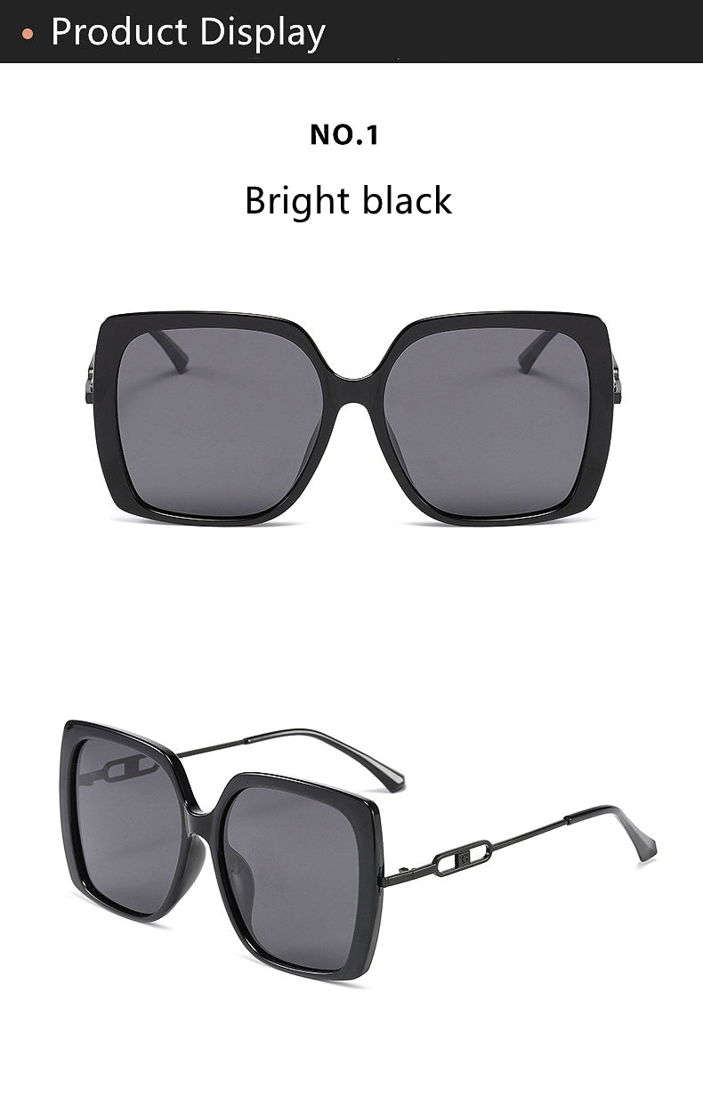Yimaruili Women's Full Rim Square Acetate Frame Polarized Sunglasses LS305 Sunglasses Yimaruili Sunglasses   