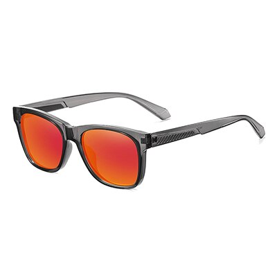 Ralferty Men's Full Rim Square Tr 90 Polarized Sunglasses D7517 Sunglasses Ralferty C686 Gray China As picture