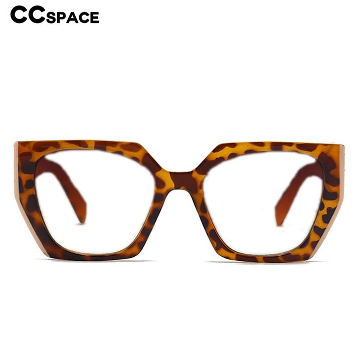 CCSpace Women's Full Rim Cat Eye PC Resin Frame Eyeglasses 54584 Full Rim CCspace   