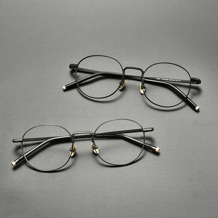 Gatenac Small Round Eyeglasses – FuzWeb