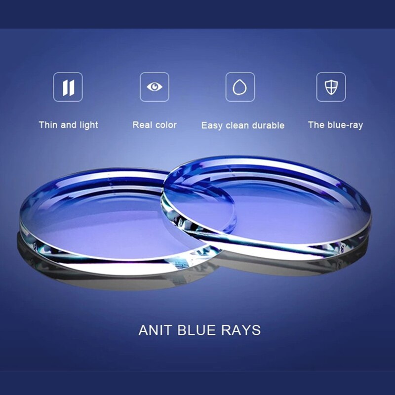 Yimaruil Men's Full Rim Round Rubber Titanium Anti-Blue Light Reading Glasses Y305 Reading Glasses Yimaruili Eyeglasses   