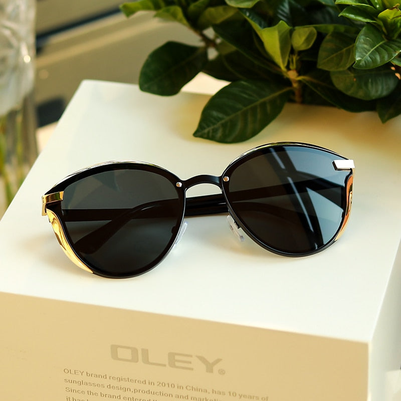 Oley Women's Cat Eye TR 90 Polarized Sunglasses Y7824 Sunglasses Oley Default Title  