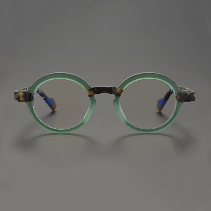 Gatenac Round Acetate Eyeglasses – FuzWeb