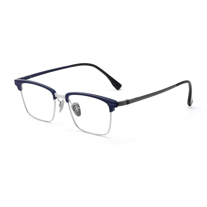 KatKani Unisex Full Rim  Square Titanium  Eyeglasses 9205 Full Rim KatKani Eyeglasses   