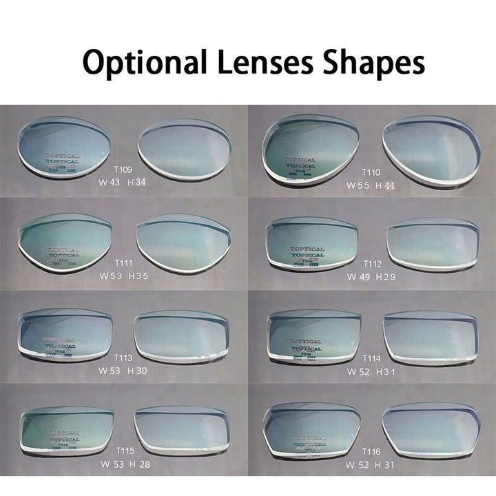 Handoer Unisex Rimless Customized Shaped Lenses 865 Titanium Eyeglasses Rimless Handoer   