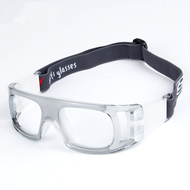 Yimaruili Unisex Full Rim Square Tr 90 Sports Eyeglasses SP0862 Sport Eyewear Yimaruili Eyeglasses Light Grey  