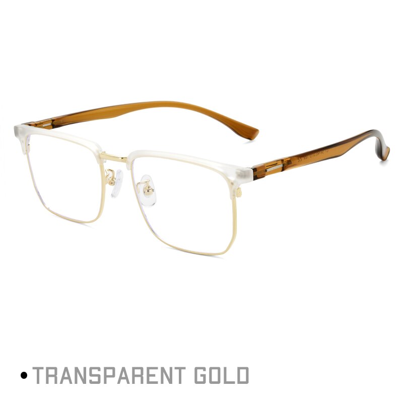 Gmei Unisex Full Rim Square Tr 90 Alloy Eyeglasses Tm12 Full Rim Gmei Optical C7  