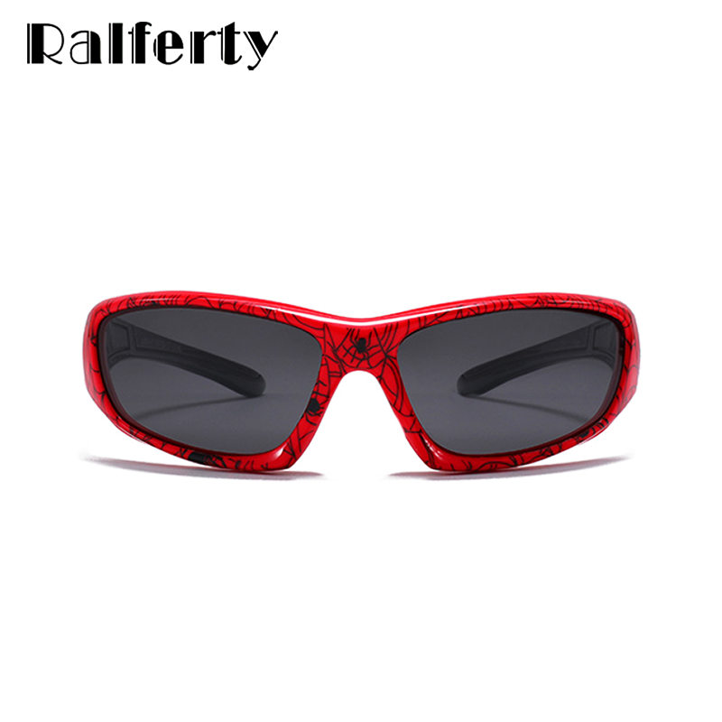 Ralferty Unisex Children's Full Rim Rectangle Acetate Polarized Sunglasses M805 Sunglasses Ralferty   