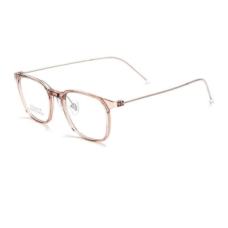 KatKani Unisex Full Rim Square Tr 90 Titanium Eyeglasses 5826 Full Rim KatKani Eyeglasses   