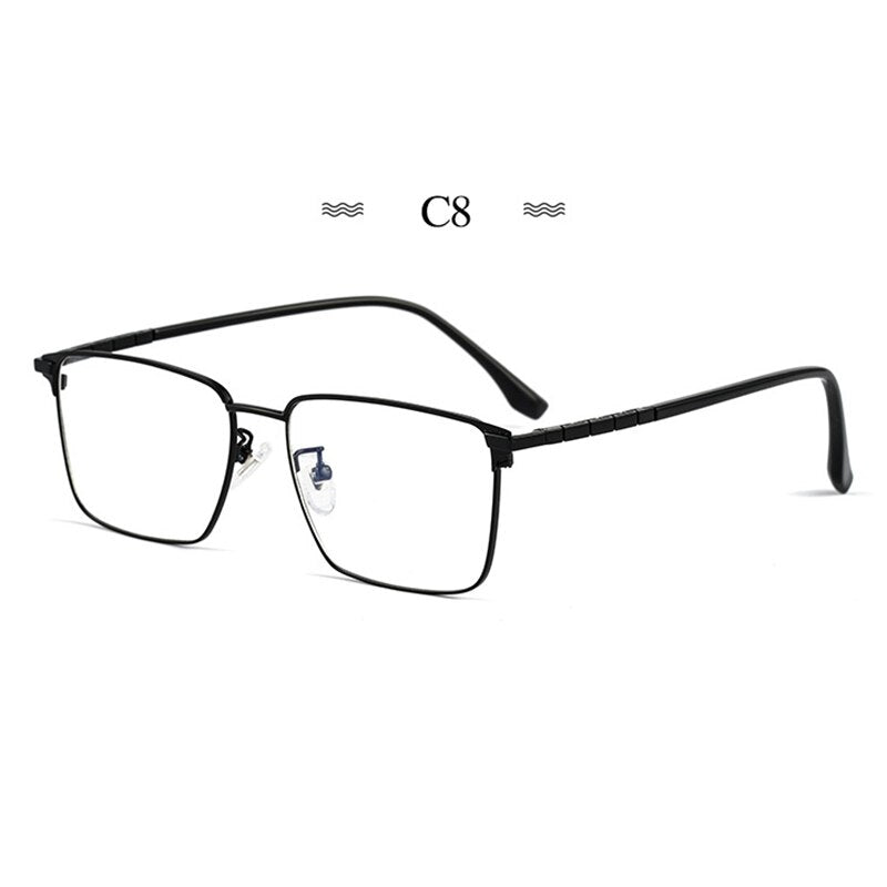 Hotochki Men's Square Tr 90 Titanium Eyeglasses – FuzWeb