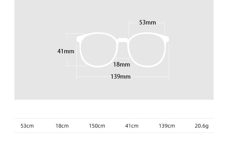 CCspace Unisex Full Rim Square Acetate Eyeglasses 55167 Full Rim CCspace   