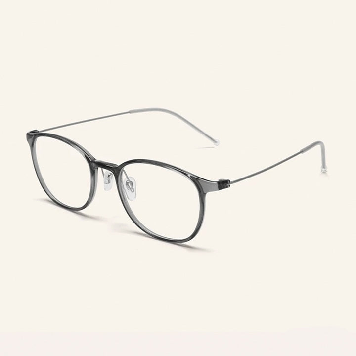 Yimaruili Unisex Full Rim Round Tr 90 Titanium Eyeglasses M8065 Full Rim Yimaruili Eyeglasses   