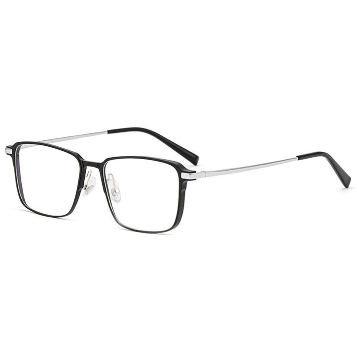 Hotochki Men's Full Rim Square Titanium Eyeglasses L5058 Full Rim Hotochki   