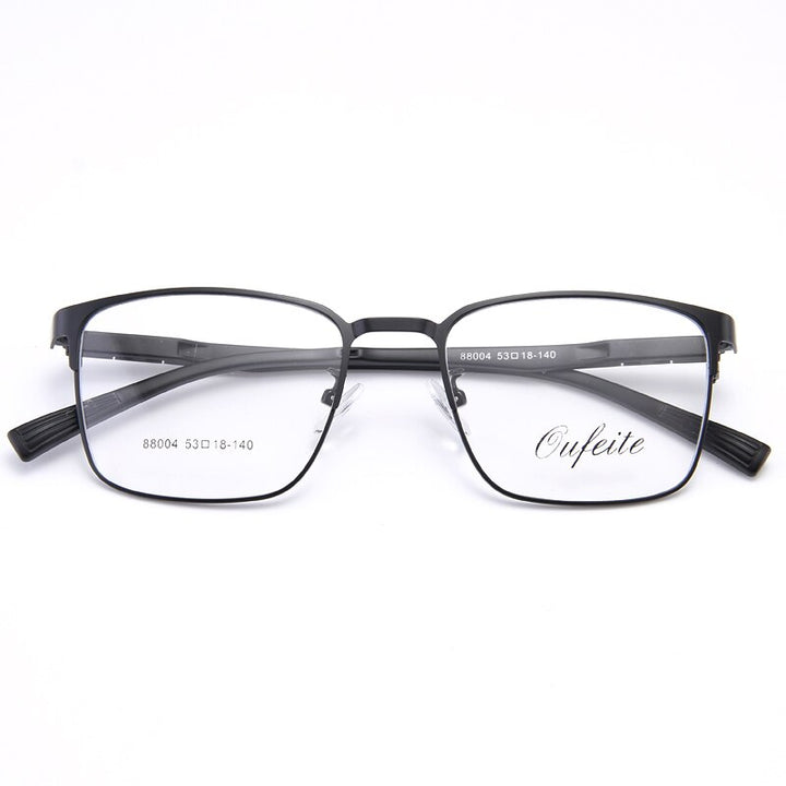 Bclear Men's Full Rim Square Tr 90 Alloy Eyeglasses My88004 Full Rim Bclear   