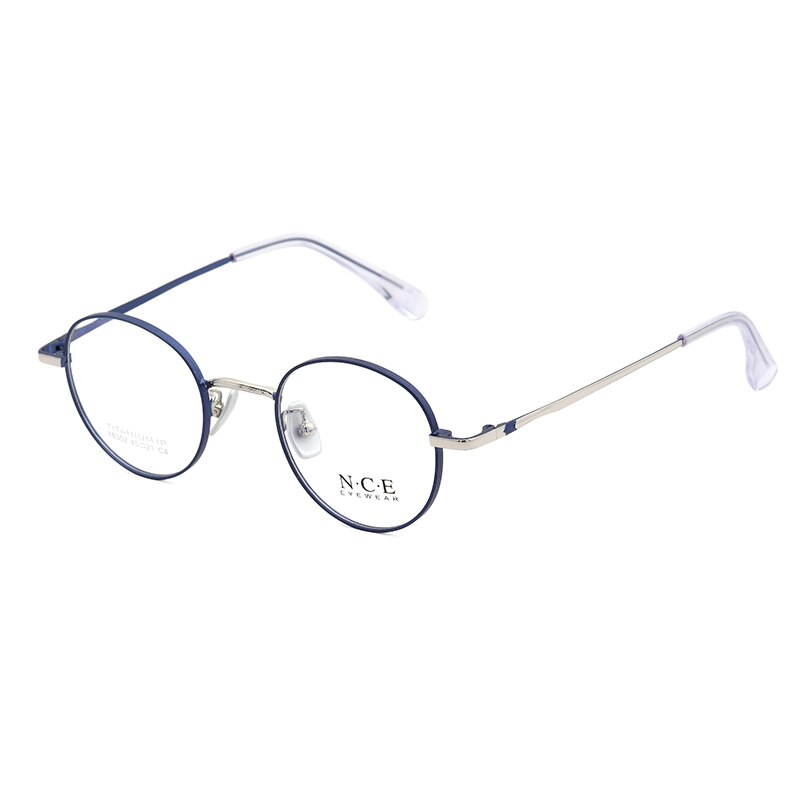 Zirosat Unisex Eyeglasses Frame Pure Titanium 88302 Frame Zirosat blue  