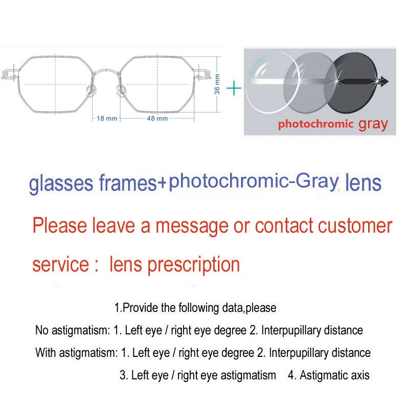 Yujo Unisex Full Rim Handcrafted Polygonal Stainless Steel Eyeglasses Customizable Lenses Full Rim Yujo C4 China 
