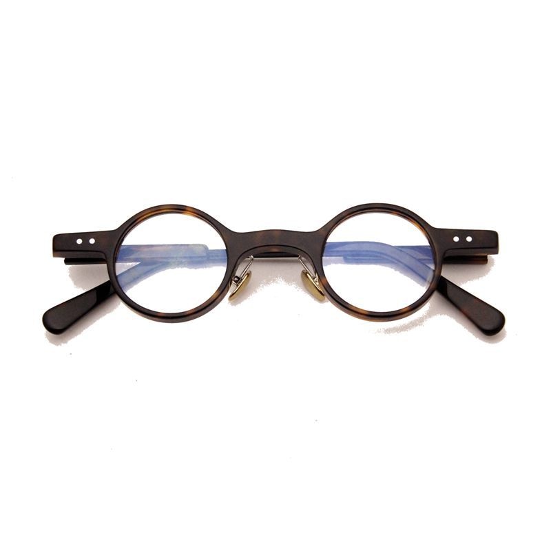 Cubojue Unisex Small Round Tr 90 Titanium Hyperopic Reading Glasses dr001 Reading Glasses Cubojue   