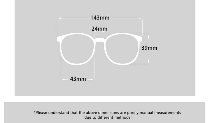 CCspace Unisex Full Rim Irregular Round Acetate Eyeglasses 54702 Full Rim CCspace   