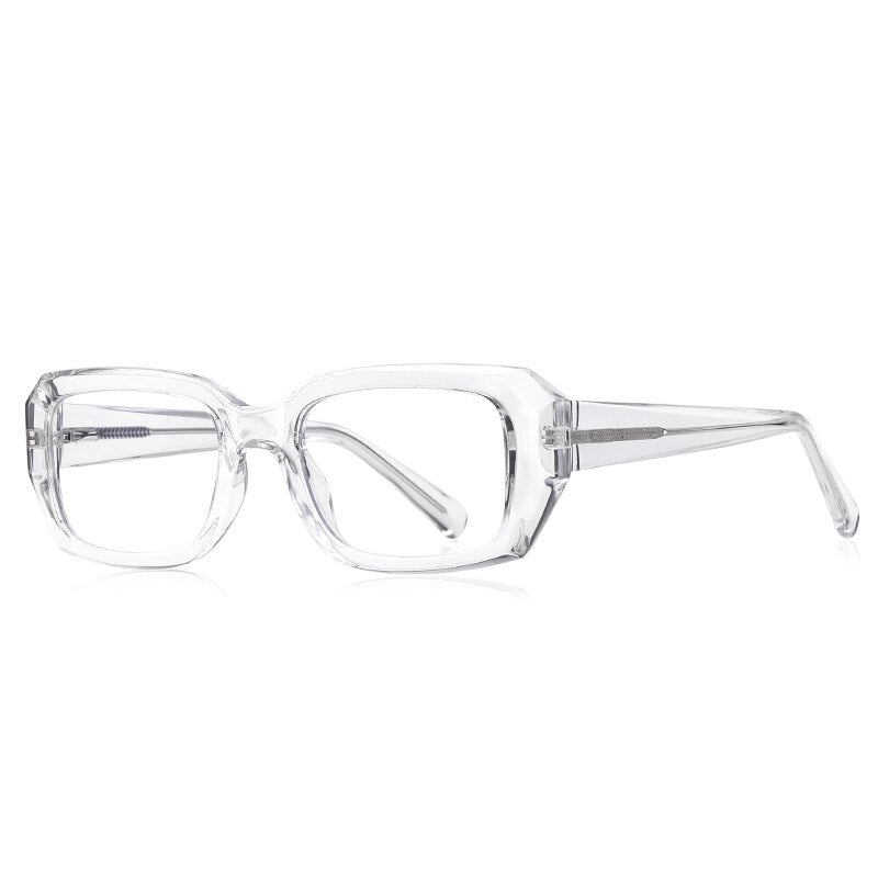 Reven Jate Unisex Full Rim Square Acetate Eyeglasses 2154 Full Rim Reven Jate C2  