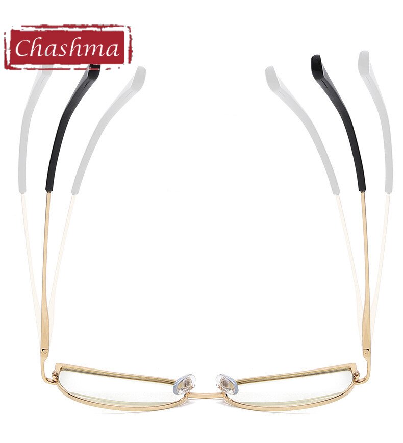 Chashma Women's Full Rim Cat Eye Acetate Alloy Eyeglasses 95807 Full Rim Chashma   