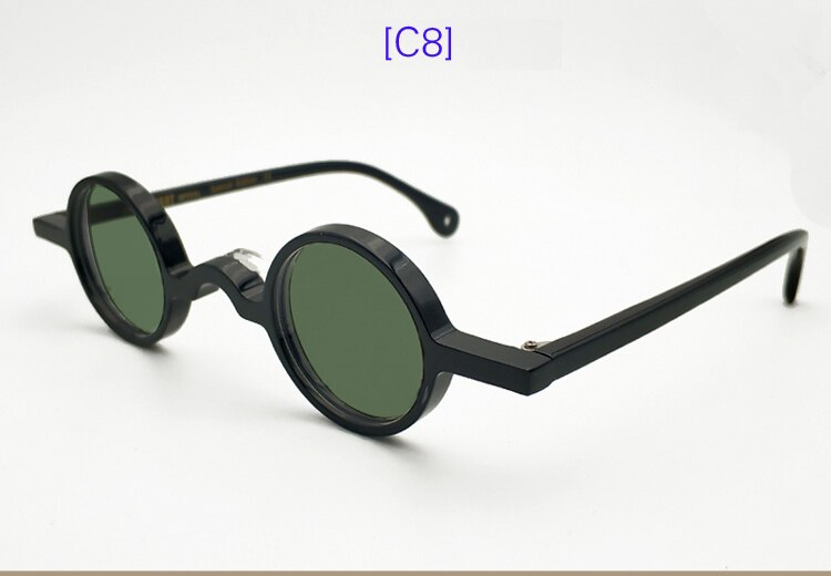 ChengR Retro Fashion Polygon Sun Glasses