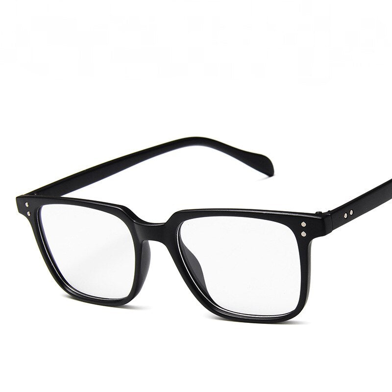 CCspace Unisex Full Rim Square Acetate Eyeglasses 55436 Full Rim CCspace SandBlack China 