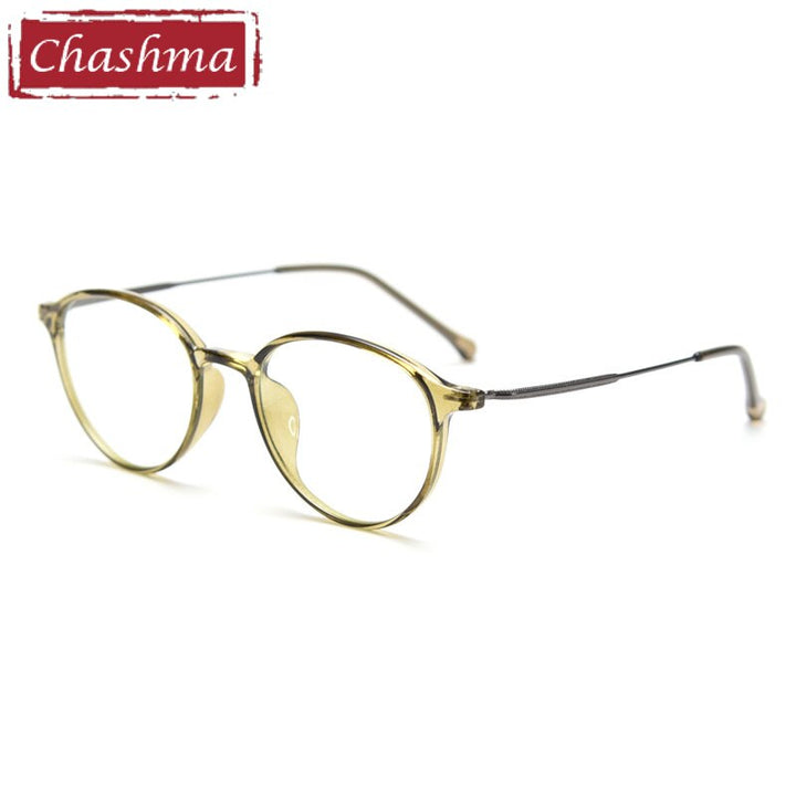 Chashma Round TR90 Eyeglasses Frame Lentes Optics Light Women Quality Student Prescription Glasses For RX Lenses Frame Chashma Ottica   