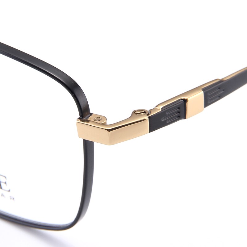 Bclear Men's Full Rim Square Titanium Frame Eyeglasses My004 Full Rim Bclear   