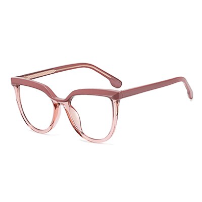 Ralferty Women's Full Rim Square Cat Eye Acetate Eyeglasses F82032 Full Rim Ralferty C3 Cameo China 