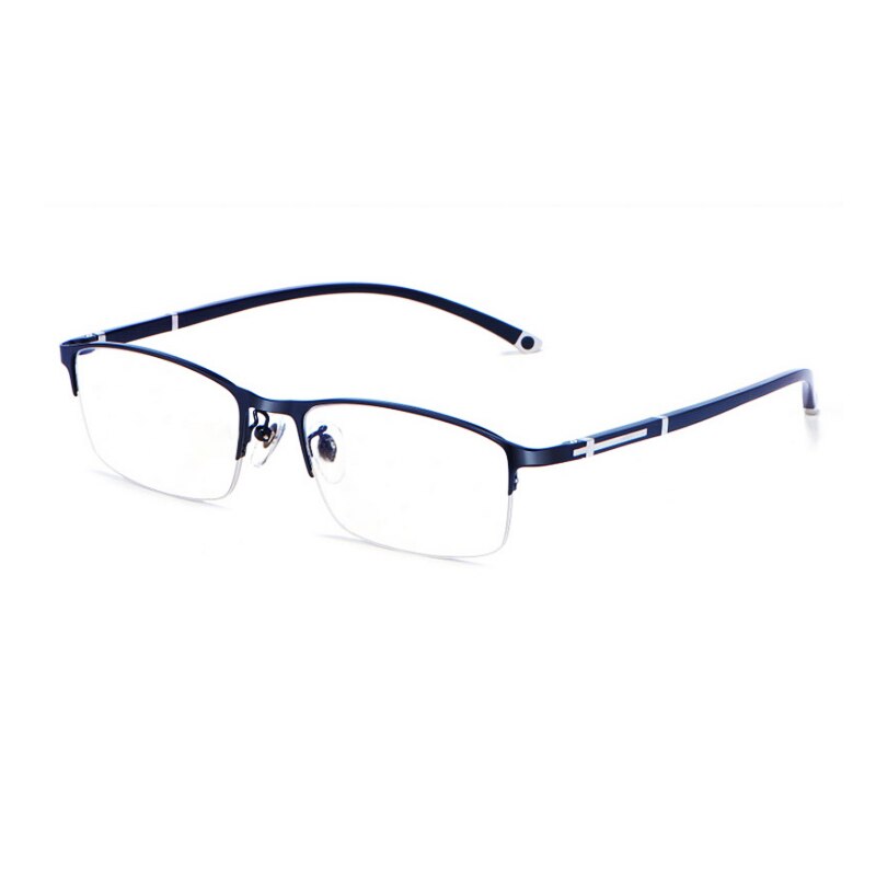 KatKani Unisex Full Rim Square Alloy Eyeglasses P9211 Full Rim KatKani Eyeglasses   