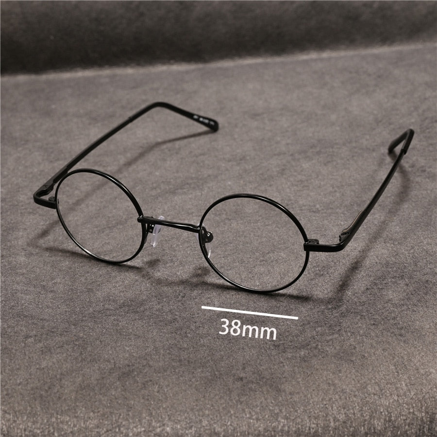 Cubojue Unisex Full Rim Small Round Alloy Presbyopic Reading Glasses 201p Reading Glasses Cubojue   