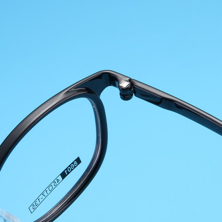 Gmei Unisex Children's Full Rim Round Rectangle Silicone TR90 Eyeglasses 8601 Full Rim Gmei Optical   