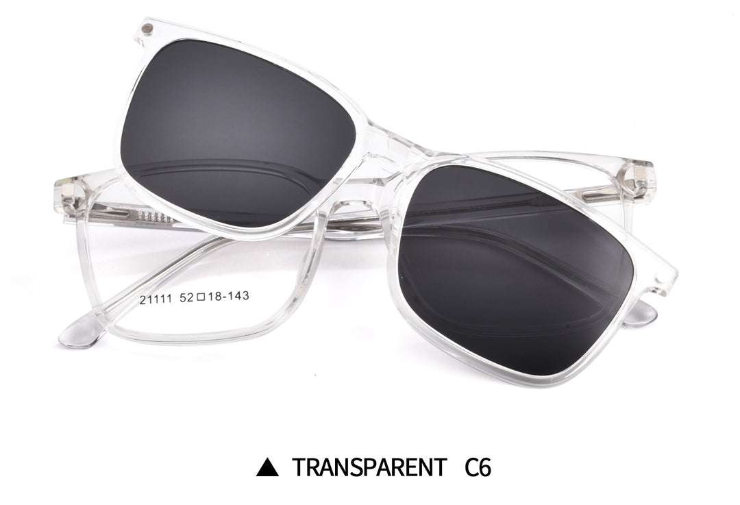 Square Transparent Sunglasses