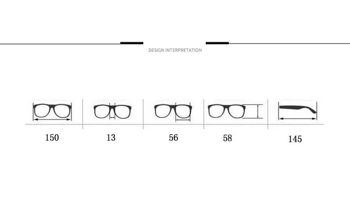 Cubojue Unisex Full Rim Oversized Square Tr 90 Titanium Myopic Reading Glasses Reading Glasses Cubojue   