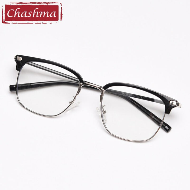Chashma Women's Full Rim Cat Eye TR 90 Titanium Frame Eyeglasses 2180 Full Rim Chashma   