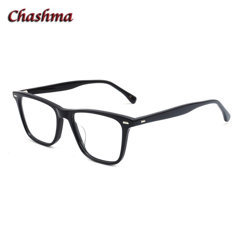 Chashma Ochki Unisex Full Rim Square Acetate Eyeglasses 7913 Full Rim Chashma Ochki C1  